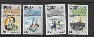 PITCAIRN ISLANDS SG292/5 1986 ADVENTIST CHURCH  FIND USED