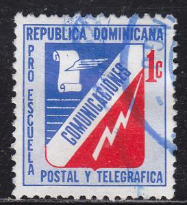 Dominican Republic RA53 Postal Tax Stamp 1972