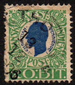 Danish West Indies Sc #33 Used