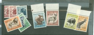 South Africa #221-228/222A Mint (NH) Single (Complete Set)