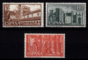 Spain 1959 50th Anniv. of Franciscan Community into Guadaloupe, Set [Unused]