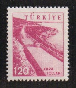 Turkey  #1456   MNH  1959   highway  120k