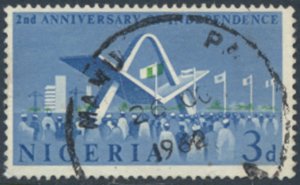 Nigeria  SC#  132    Used  Monument  see details & scans