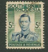 Southern Rhodesia SG 52 Used