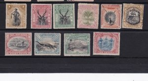 North Borneo Stamps Sc#79-88 Mint Hinged except for 84,88 is used $491 cv Cpl