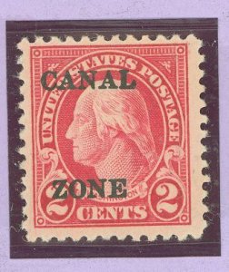 Canal Zone #84 Unused Single