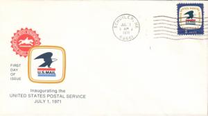 #1396 NE, Schuyler 7-1-71 USPS FDC