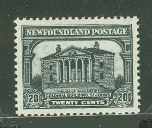 Newfoundland #181 Unused Single