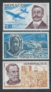 MONACO SC# 852-4 FVF/OG 1972