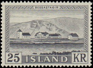 Iceland #305, Complete Set, 1957, Hinged