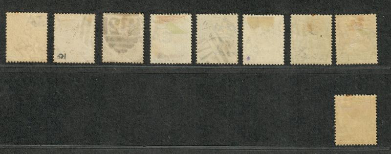 St. Christopher Sc#8-16 M+U/H/F-VF, Complete Set, Cv. $384.60