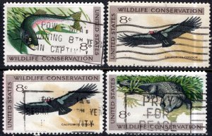 USA; 1971: Sc. # 1427-1430: Used Cpl. Set