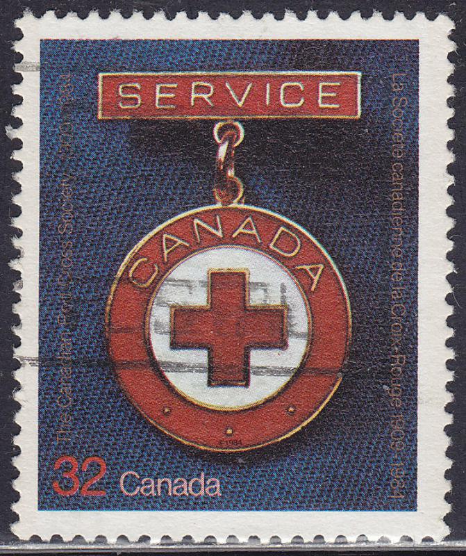 Canada 1013 USED 1984 Meritorious Service Medal 32¢