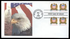 #3270-71 Eagle and Shield Hobby Link FDC