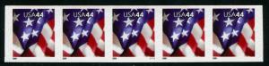 4394 US 44c Star Flag SA coil, MNH PNC5 # V1111 P/V