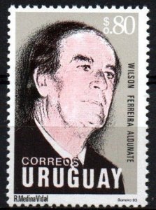 1993 Uruguay Wilson Ferreira Aldunate politics #1443 ** MNH