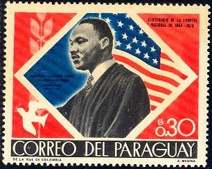 Martin Luther King Jr. Civil Rights Leader, Paraguay SC#1130