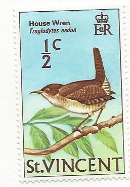 ST.Vincent #279 1/2c House Wren (MNH) CV$0.25