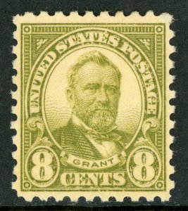 USA 1926 Fourth Bureau 8¢ Grant Perf 10 Scott 589 Mint G233
