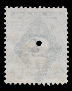 US TELEGRAPH STAMP 1881 SCOTT # 1T14. USED. # 1