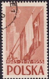 Poland 677 1953 Used