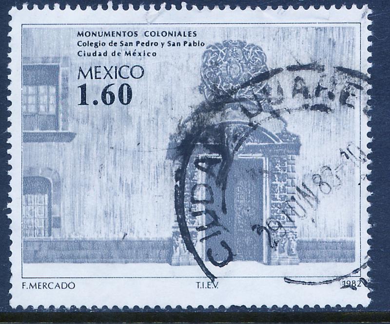 MEXICO 1303, Colonial Buildings and Monuments. Used. (985)