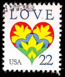 # 2248 USED LOVE STAMP