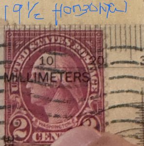 US Scott 579 on cover