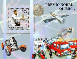 GUINEA BISSAU - 2005 - Nobel Chemistry Prize - Perf Souv Sheet-Mint Never Hinged