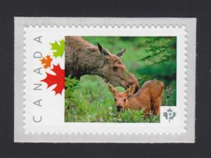 lq. BABY MOOSE = CALF = Picture Postage stamp MNH Canada 2014 [p6ab4/4]