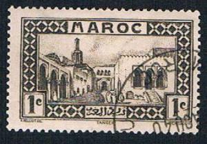 French Morocco 124 Used Old Treasue House (BP1336)