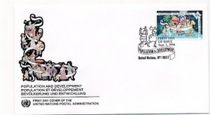 D171987 Population & Development FDC United Nations New York Bureau