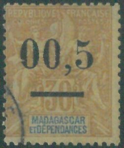 88098-MADAGASCAR-STAMPS: Yvert # 52d-VERY FINE Used 