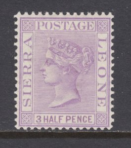 Sierra Leone Sc 24 MNH. 1893 1½p violet QV, fresh clean gum, bright color