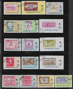 HAITI SC# 616-16O FVF/CTO 1969