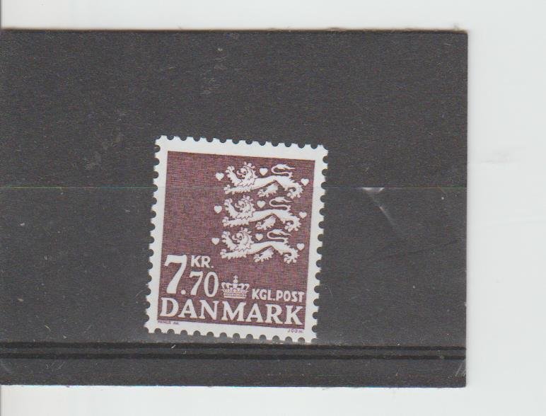 Denmark  Scott#  809  MNH  (1989 State Seal)