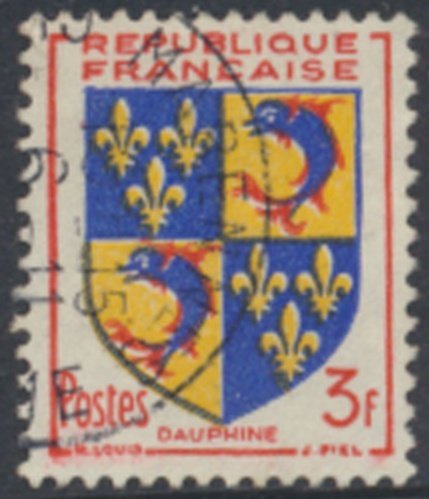 France  Sc# 699    Used  Dauphine  see details  / scans