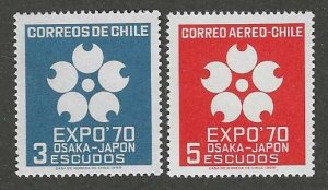 Chile 379, C294 MNH Complete SC $.90