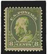 414 Franklin 1912 Mint & Never Hinged