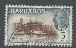 Barbados 1950 #218 Used