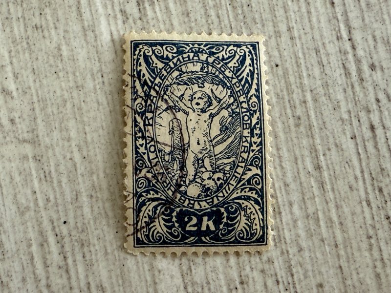 Yugoslavia #3L21 Used, 2k, Allegories of Freedom, 2024 SCV.$0.25