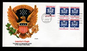 U.S. 1989 FDC Official Mail!