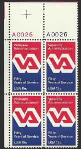 # 1825 MINT NEVER HINGED VETRANS EMBLEM