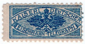 (I.B) Germany Railway Telegraphs : Despatch Label