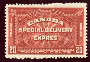 Canada 1930 Special Delivery 20c brown-red MLH. SG S6. Sc E4.