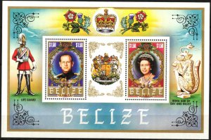 Belize 1984 Royalty Tudor Dynasty  Queen Elizabeth II S/S MNH
