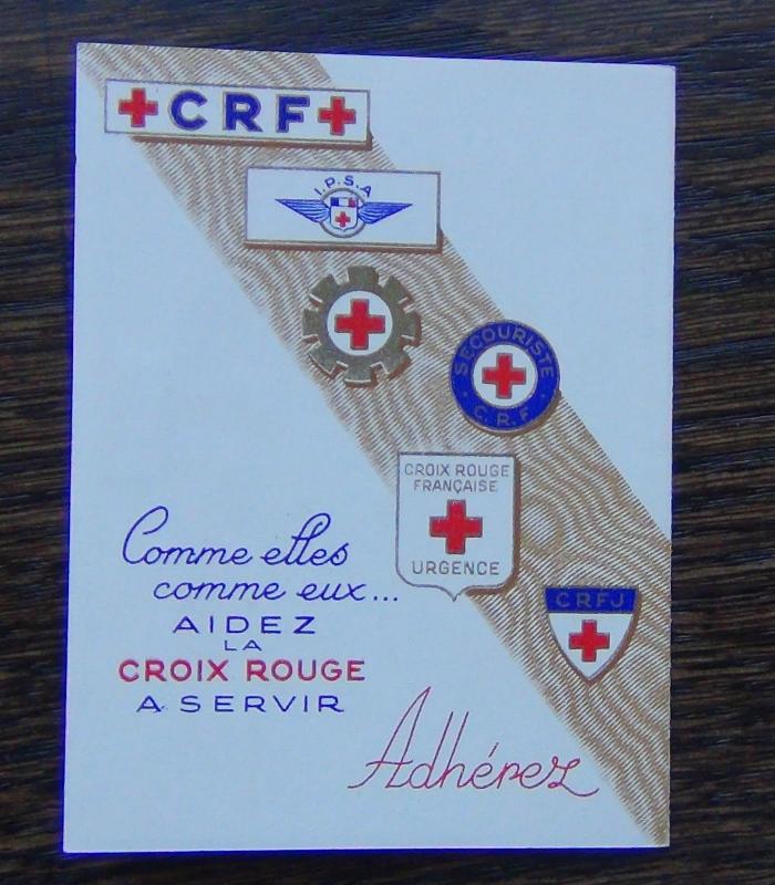 France 1954 Red Cross Booklet MNH