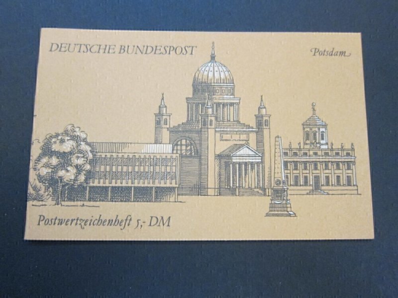 Germany 1991 Sc 1663a Booklet MNH