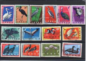 Congo - Democratic Republic 429-442 mixed