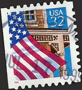 # 2921 USED FLAG OVER PORCH